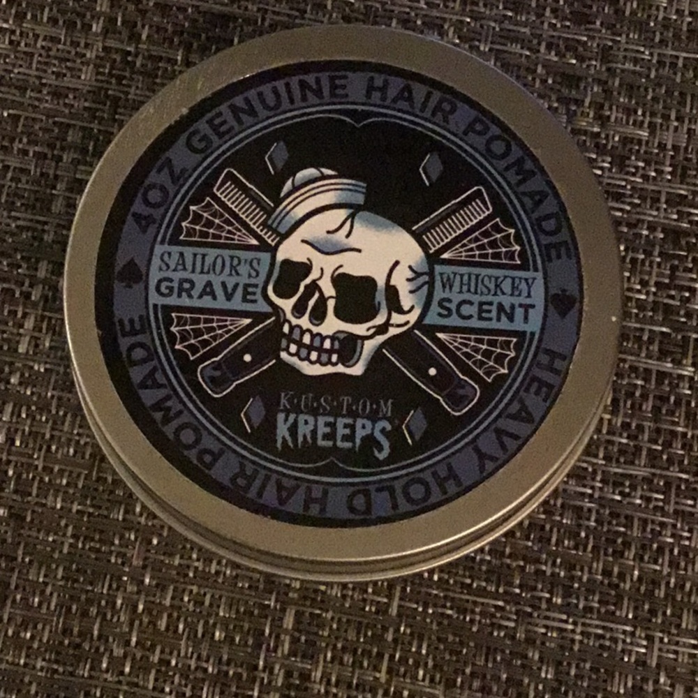 Kustom Kreeps Genuine Hair Pomade, Whiskey scent